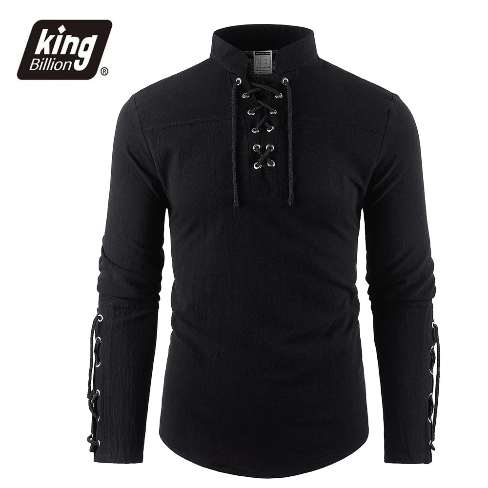 Men's Medieval Pirate Dress Stylish Streetwear Halloween Gothic Style