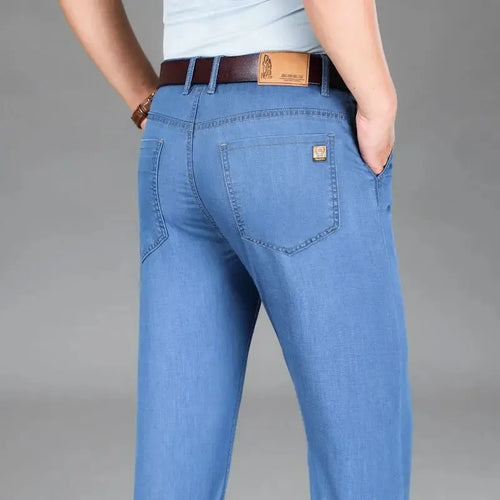 2026 New Seasons Lightweight Fit Straight Men's Jeans Classic Business