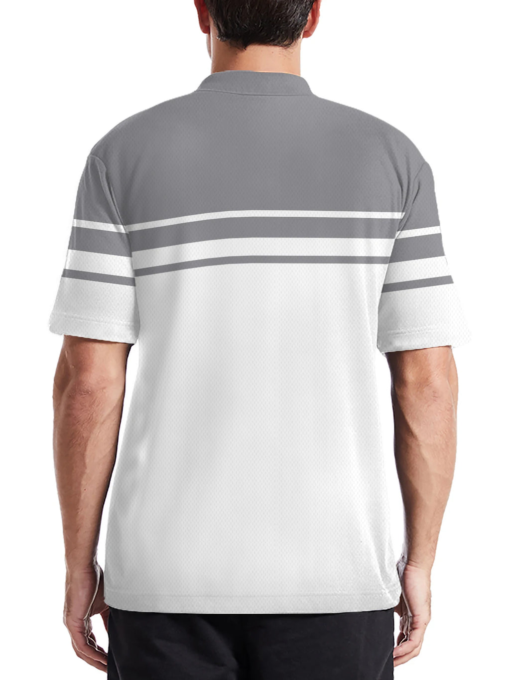 2026 Summer Men's Polo Shirt - 3D Printed Design Breathable
