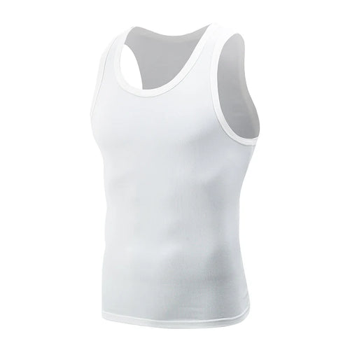 1/3 Piece Men's Four Seasons Black And White Classic Color Basic Vest