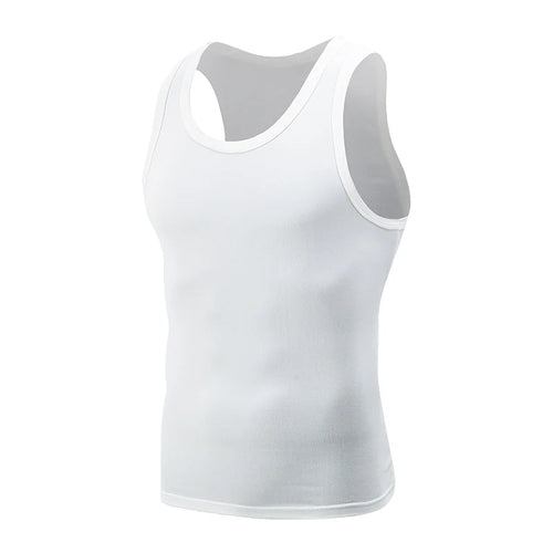 1/3 Piece Men's Four Seasons Black And White Classic Color Basic Vest
