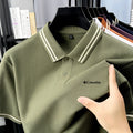 100% pure cotton summer new men's original letter embroidery short