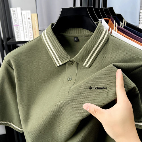 100% pure cotton summer new men's original letter embroidery short
