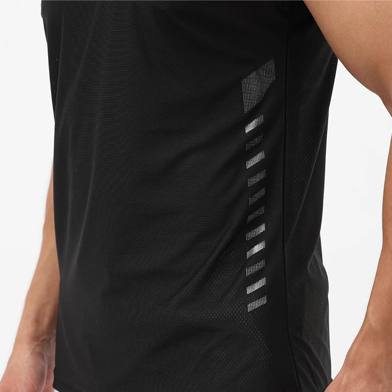 Running Vest Men Loose Sleeveless Shirt Basketball Tank Top Gym
