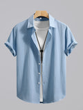 2026 Men's Simple and Fresh Shirt - Street Fashion Loose Quick-Drying