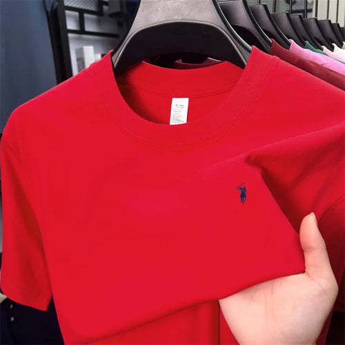 100% cotton men's short sleeve T-shirt fashion brand Paul Pony