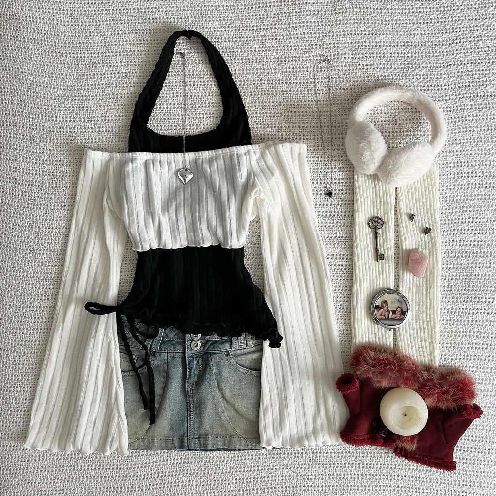 Aesthetic Gothic Floral Print Baggy T Shirts Emo Clothes Y2k gothic