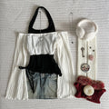Aesthetic Gothic Floral Print Baggy T Shirts Emo Clothes Y2k gothic