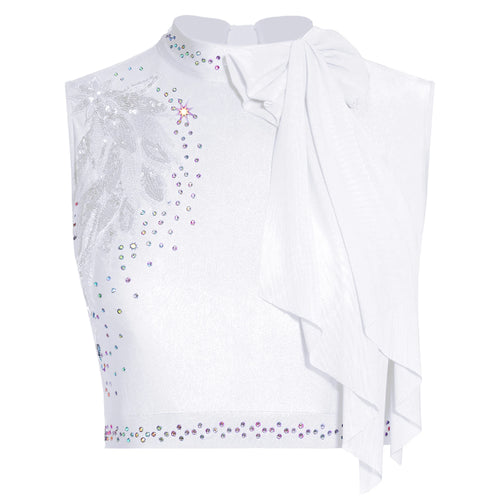 Womens Ballet Lyrical Dance Sets Modern Contemporary Outfit Embroidery