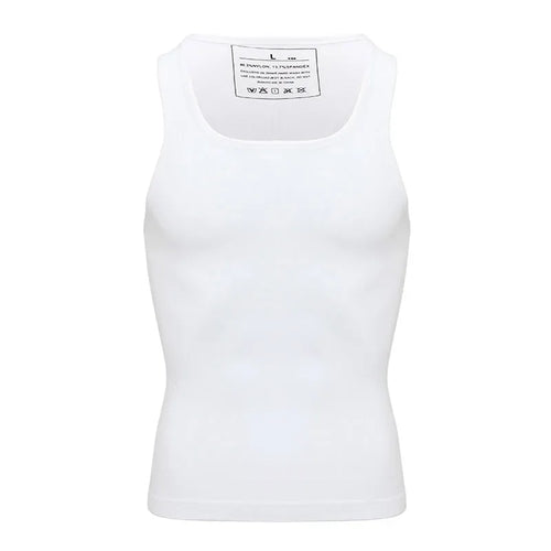 Mens Slimming Body Shaper Shapewear Abs Abdomen Compression Shirt to