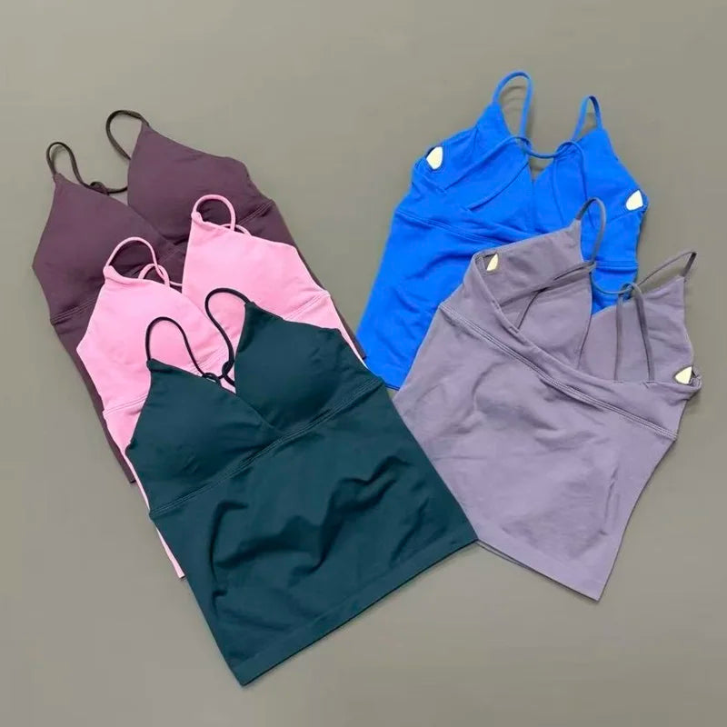 Vision Twist Front Longline Top Gym Sports Yoga Tops Women Quick Dry