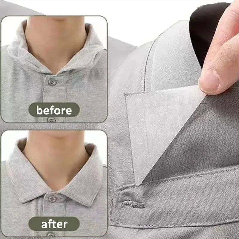 Shirt Polo Shirt Collar Paste Collar Shape Paste Triangle Collar Brace