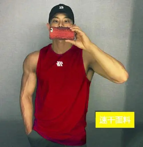 2024 newest Summer Gym Vest High Quality mesh Shirt Sleeveless