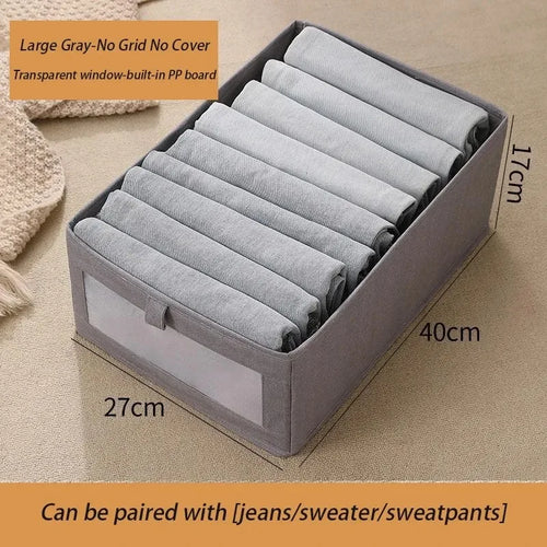 1pcs Visible Wardrobe Storage Organizers Cabinet Drawer Clothes
