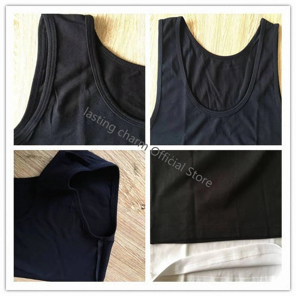 I Love Facials Design Cotton Sexy Fit Crop Top Hotwife Humor Fun
