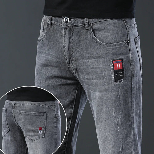 2024 Men's Fashion and Casual New Four Seasons Lightweight Long Pants