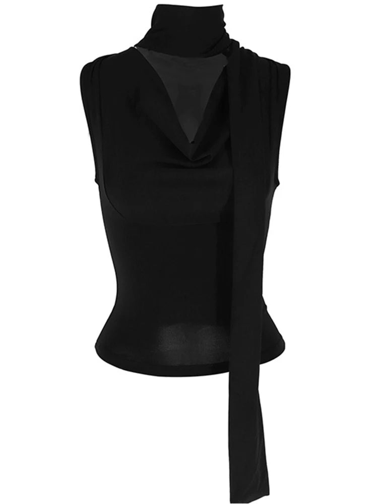 Solid Tank Summer New Women Sexy Sleeveless V-Neck Lady Top Fashion