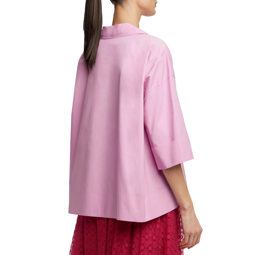 CHCH Blouses For Women's Summer New Top Solid V-Neck Short Sleeve