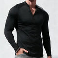 Long Sleeve T Shirt Men Compression Sportswear Male Tshirt Elastic