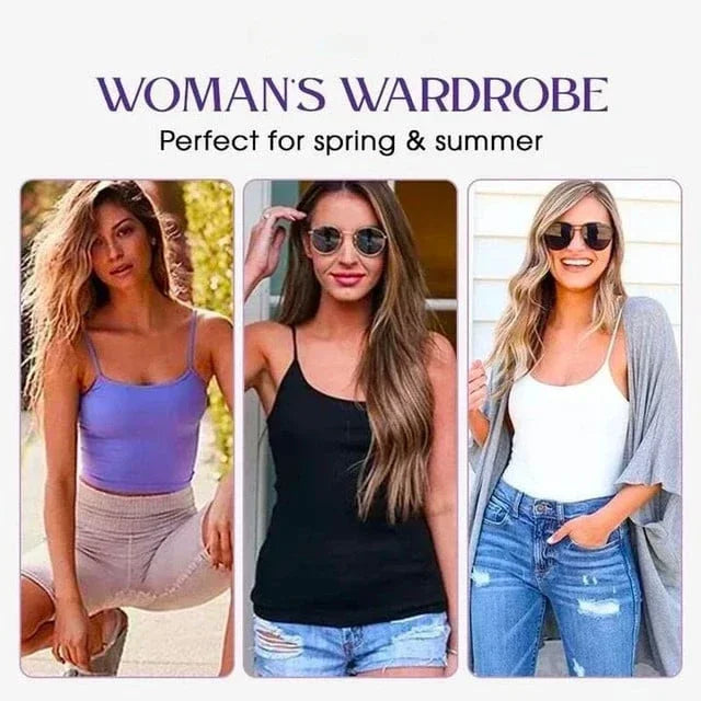 Cami Bra – Women's Camisole With Built In Padded Bra Vest Dropshipping