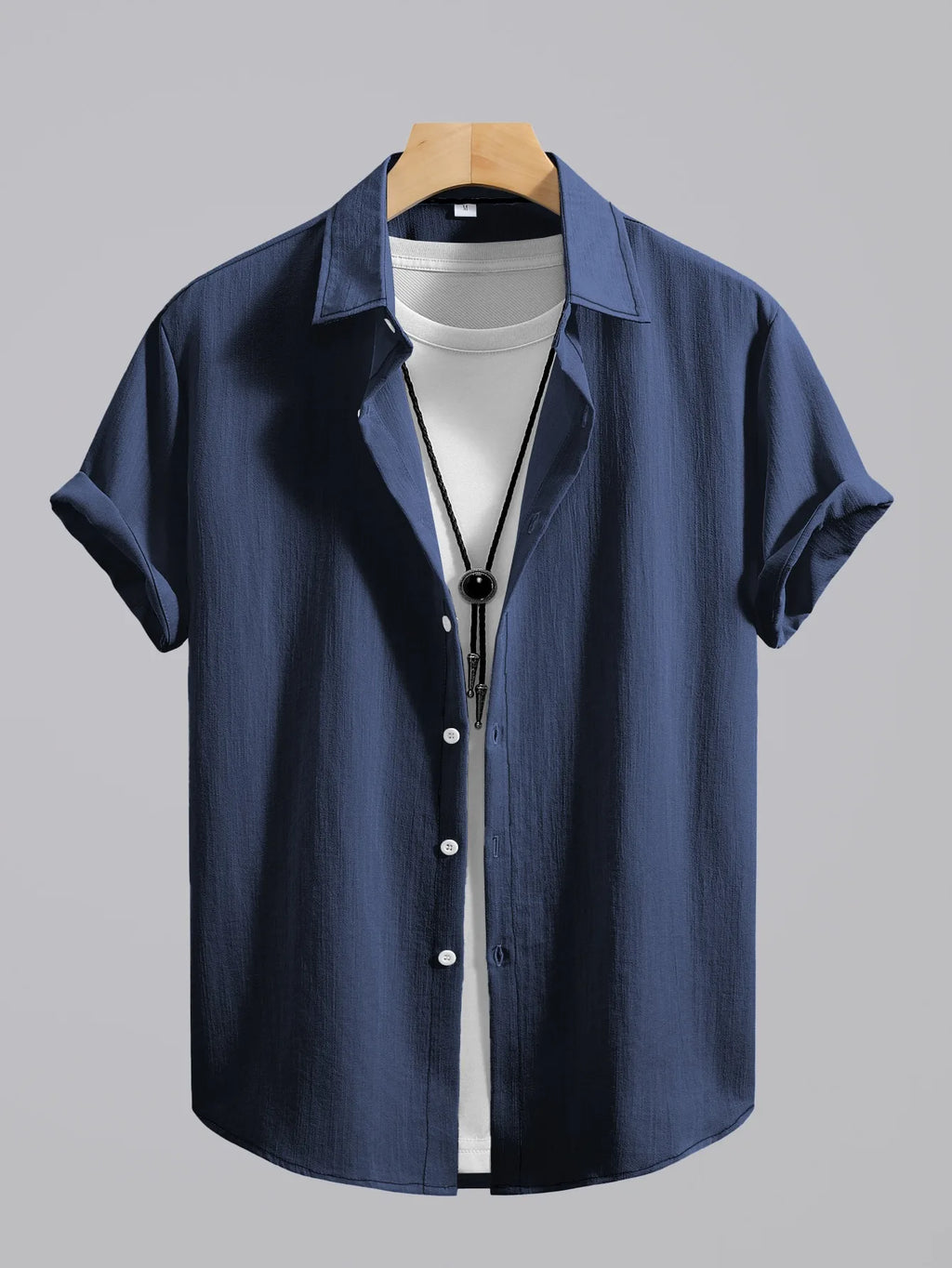 2026 Men's Simple and Fresh Shirt - Street Fashion Loose Quick-Drying