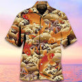 Hawaiian Carp 3D Printed Beach Shirts Hawaii Fish For Men Clothes