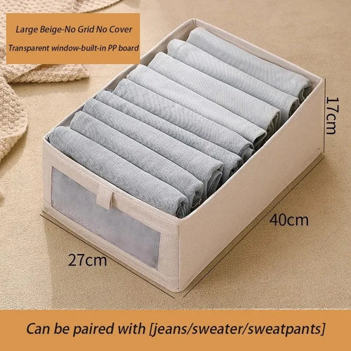 1pcs Visible Wardrobe Storage Organizers Cabinet Drawer Clothes