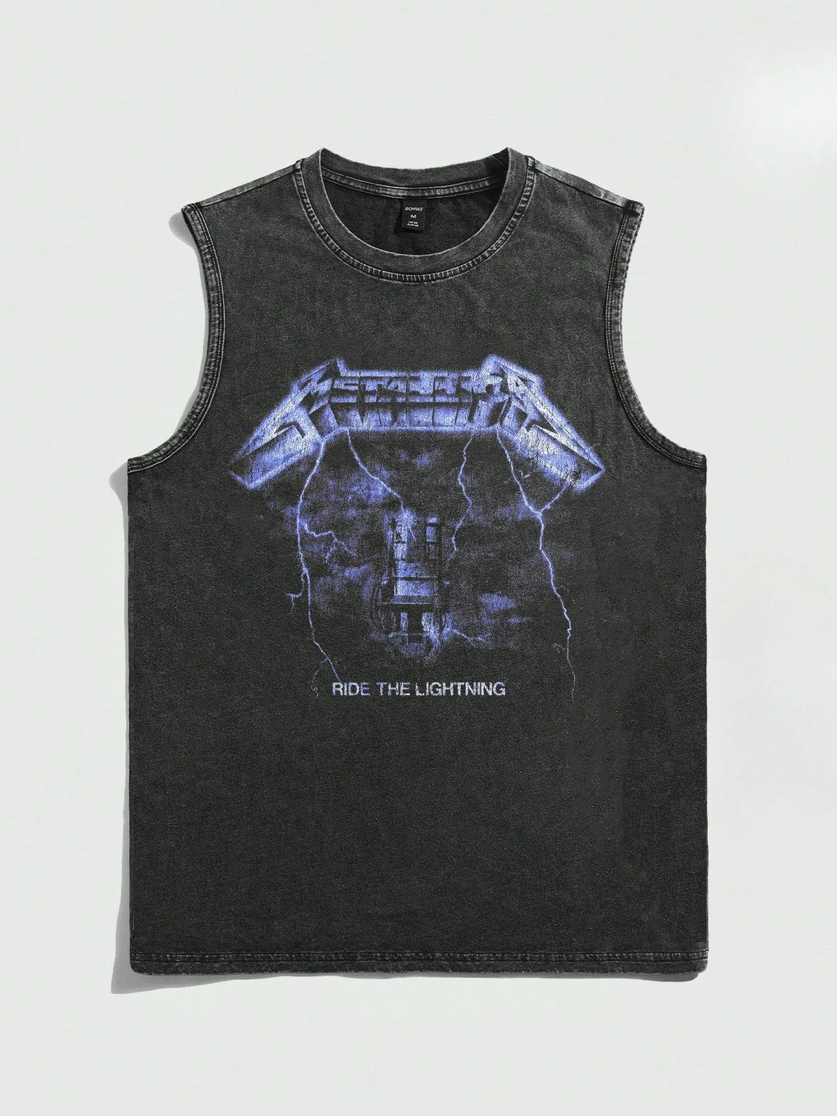 2026 New Arrival Retro Washed Sleeveless Vest Women Loose Oversized