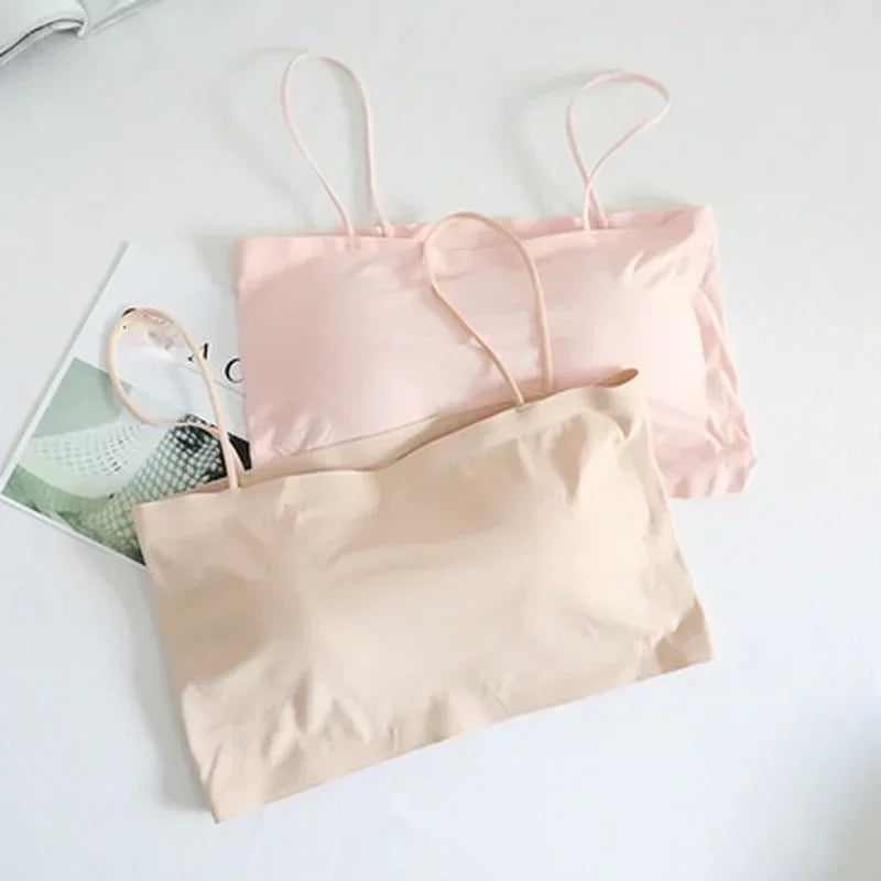 Comfortable Waist Beauty Back Wrap Chest Tube Top Girl No Steel Ring