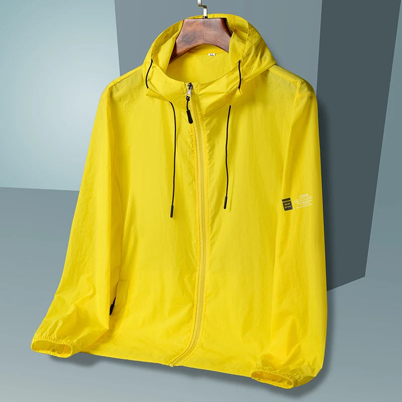 2023 Summer Hooded Jacket Men Women Sun Protection Clothing Fishing
