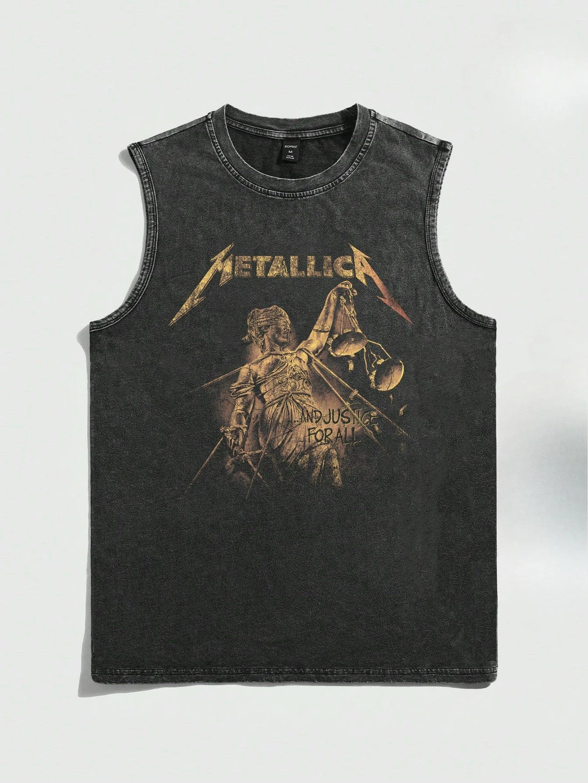 2026 New Arrival Retro Washed Sleeveless Vest Women Loose Oversized