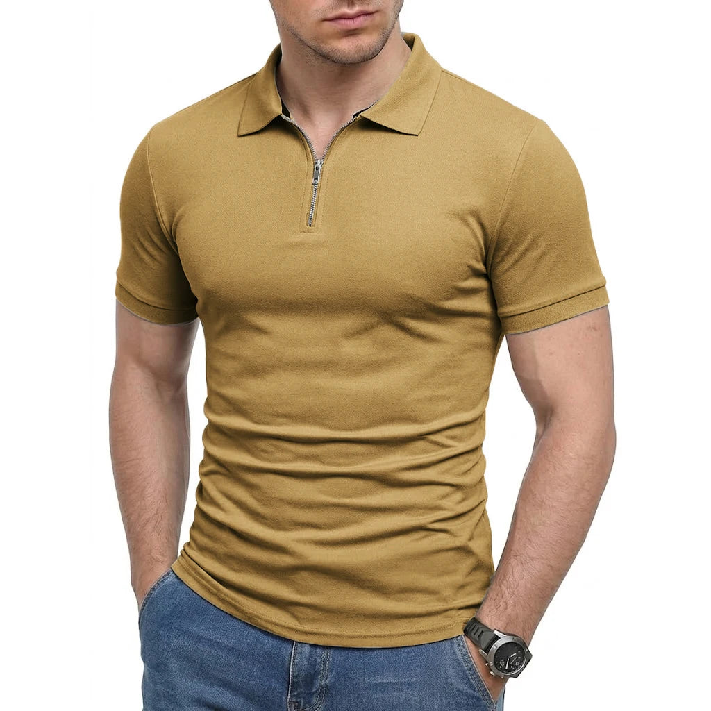 Summer Men's Short Sleeve Polo Shirts Mens Casual Shirts Dry Fit