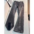 Vintage Men's Jeans Man Pants High Street Washed Denim Blue Jeans