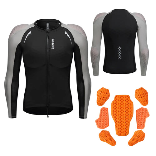 WOSAWE Motorcycle Jacket Full Body Armor Protection Jackets Motocross