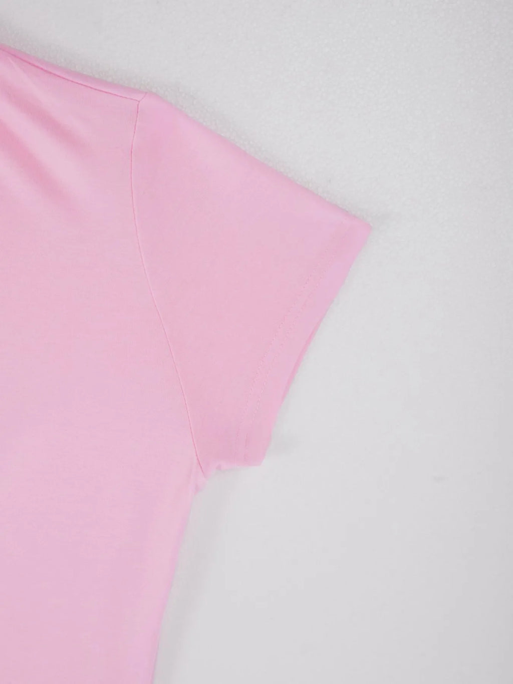 Solid Color Korean Dancing Women'S Crop T-Shirt Summer Casual T Shirt