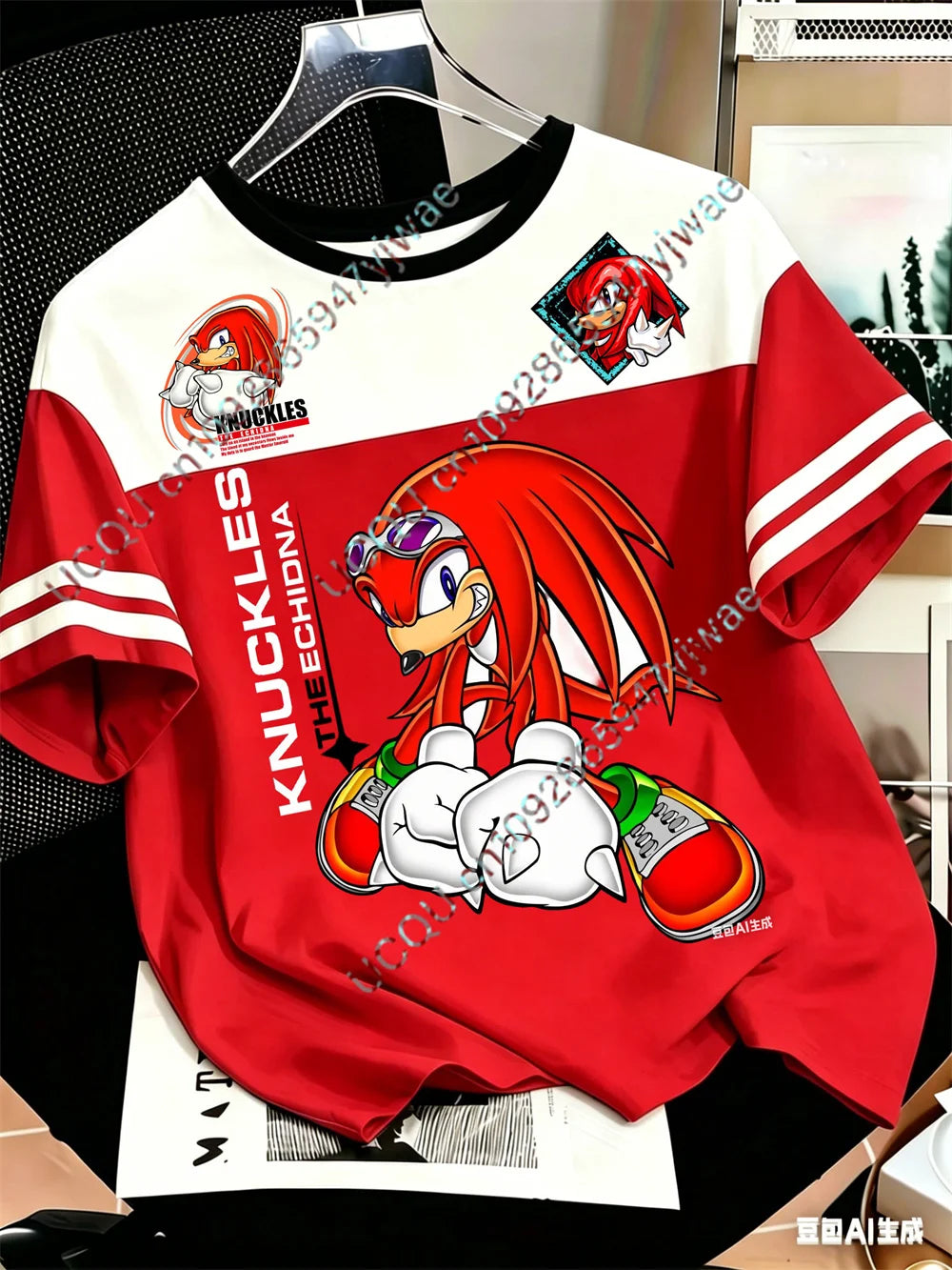 Blue The Hedgehog Sonic Tails 3d Graphic Printed Jersey Anime Game Fan