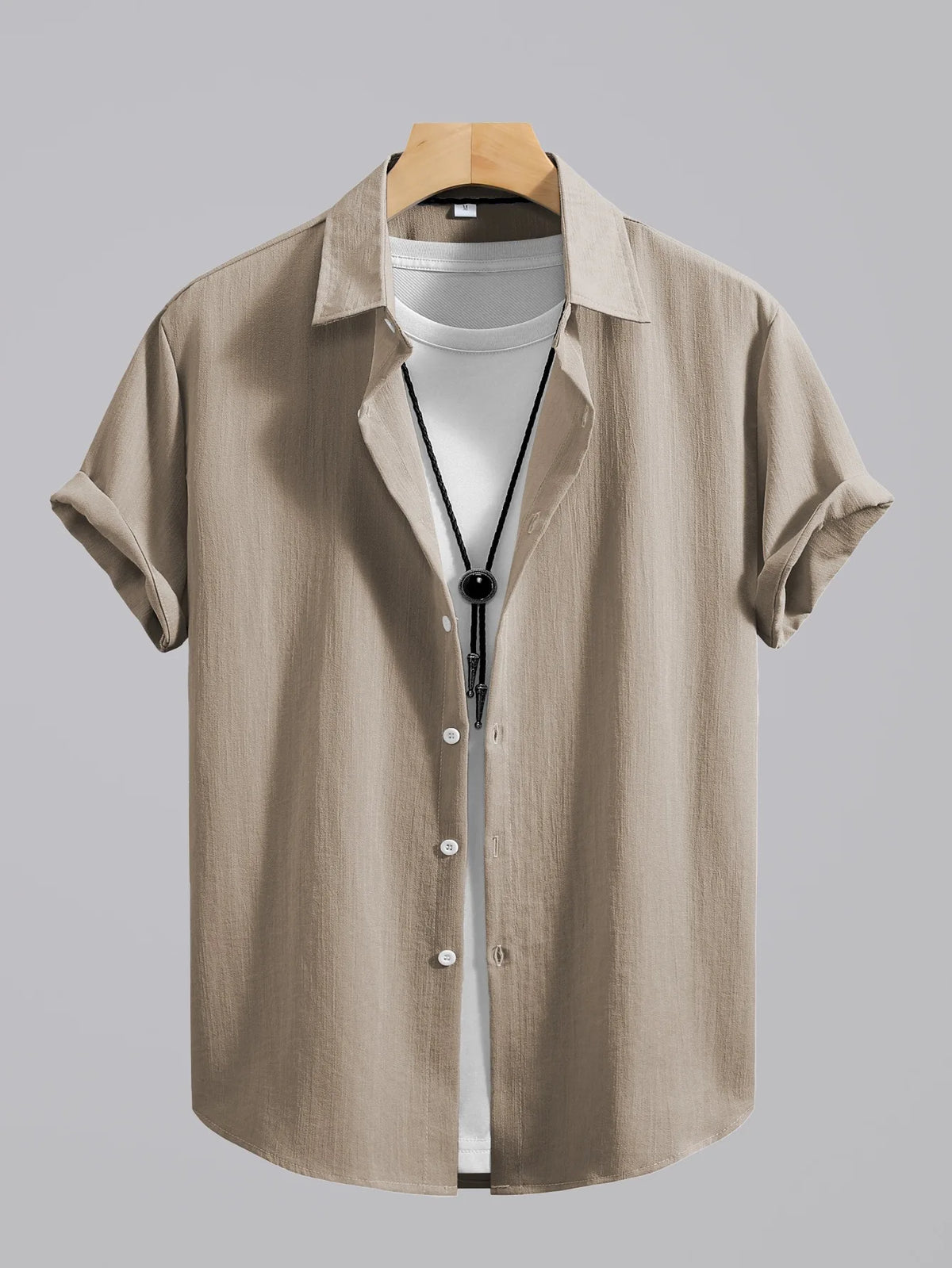 2026 Men's Simple and Fresh Shirt - Street Fashion Loose Quick-Drying
