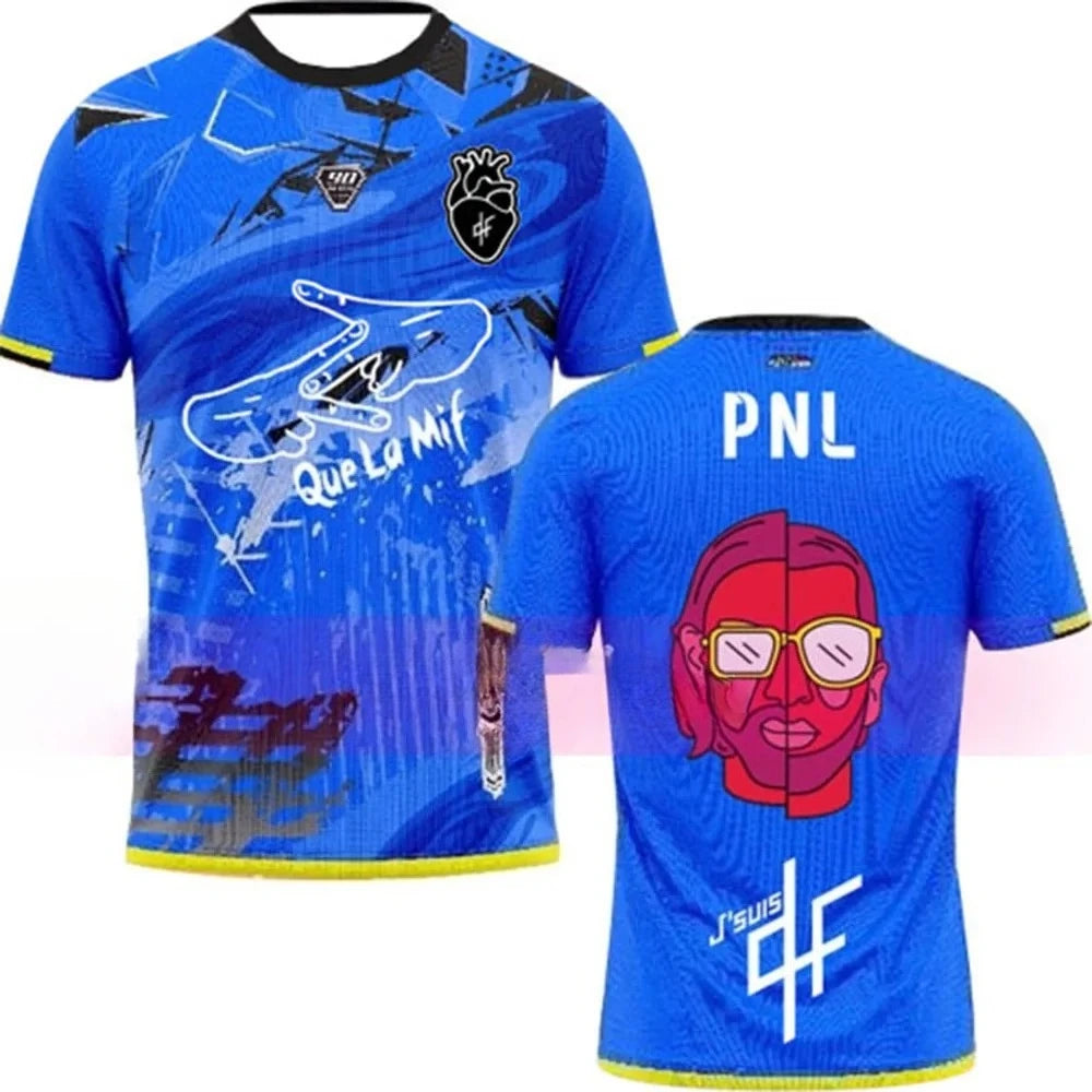 Summer New Maillots Thailande  Maillots PNL Tee Children Adult Top