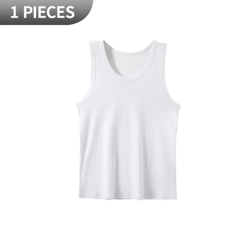 1/3 Pack Four Seasons Men's Cotton Joker Vest Teenagers Simple Fit