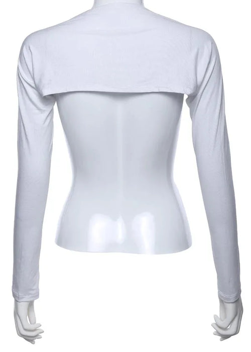 Muslim Women's Elastic Modal Cotton Jersey Bolero Sleeve Long Arm