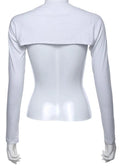 Muslim Women's Elastic Modal Cotton Jersey Bolero Sleeve Long Arm