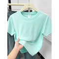 2026 Summer New High Quality Casual T Shirt Sexy Short Sleeved Sleeves