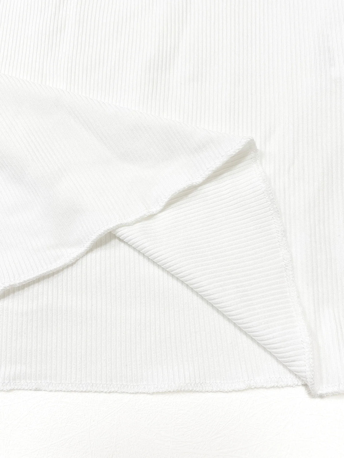 Women's Plain Half Button Front Ribbed Tee, Fashion Top, Casual Fit