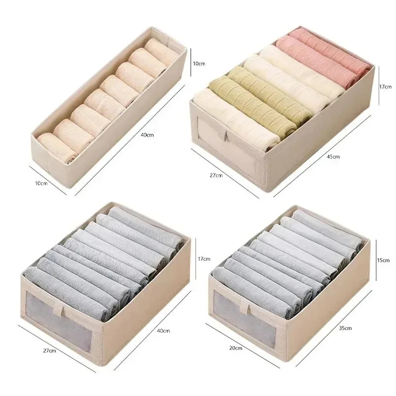 1pcs Visible Wardrobe Storage Organizers Cabinet Drawer Clothes