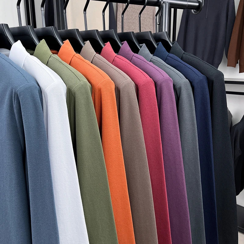 100% pure cotton autumn and winter men's fashion sports brand