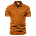 New Men Short Sleeve Tshirts Summer Breathable Embroidered Polo Shirt