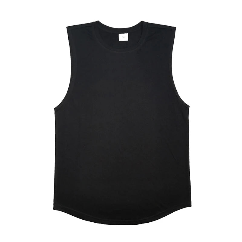 Brand New Plain Tank Top Men Bodybuilding singlet Gym Stringer