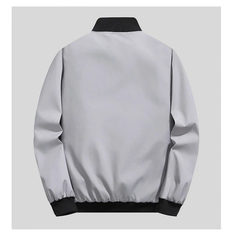 Men's Lightweight Spring Fall Windbreaker Jacket Coat Men's Windproof