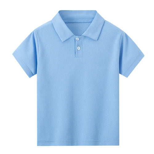 1/3 Pack Children's Solid color POLO Shirt Boy Handsome Fashion