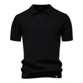 2025 New Summer Premium Solid Color Men's Golf Polo Shirt for Collared